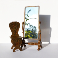 Victorian Standing Mirror 